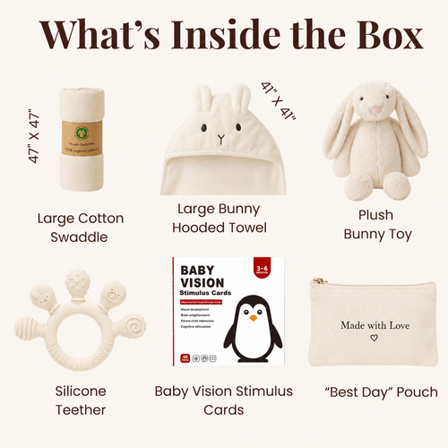 🤍 The Gender Neutral Baby Box | Newborn Gift Set